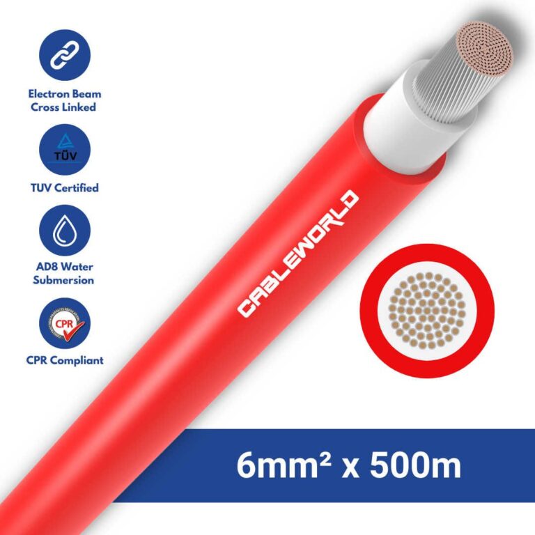 CableWorld Solar PV 6mm²