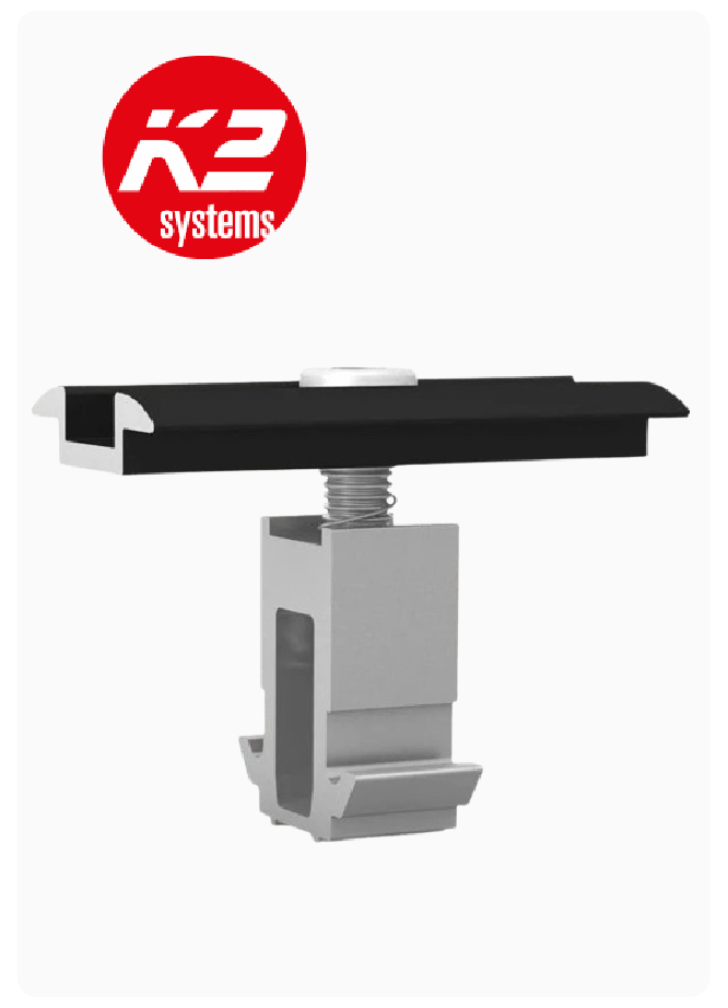 K2 DomeClamp Middle Clamp 30-50 mm, black anodized (former K2 Mini Mid Clamp)